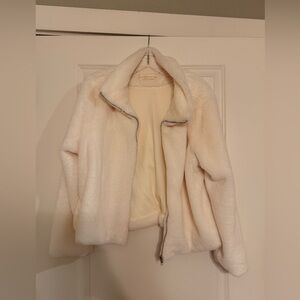 Cream Fur Jacket